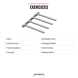 Soportes para bandas CS-1