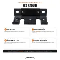CS-1 Soporte doble para barras olímpicas - vista 4