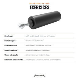 CS-1 Rack Leg Roller - Pro