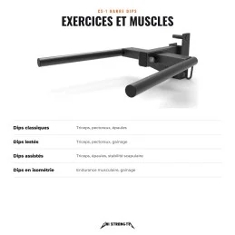 CS-1 Dip-Bars - Ansicht 2