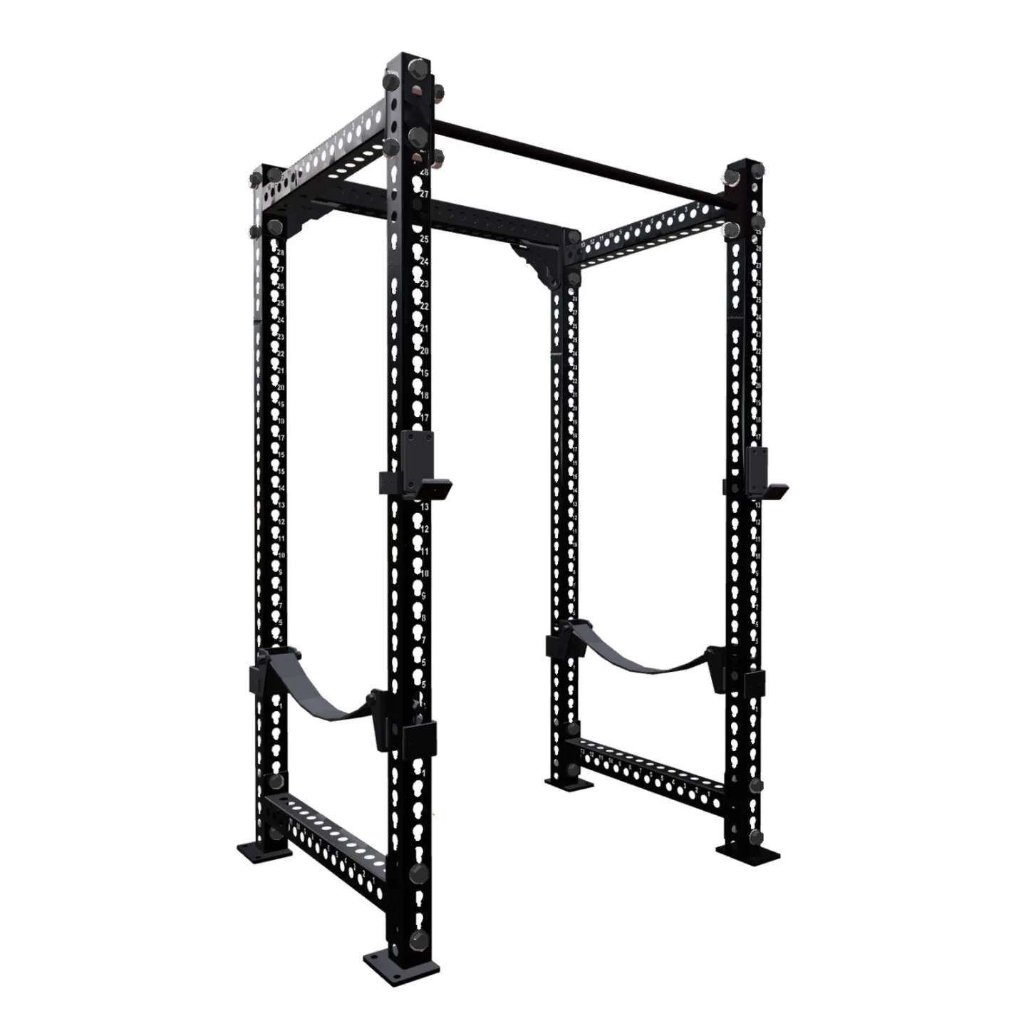 Power Rack CS-1 204 cm, 4 montants, profondeur 76 cm | Pack complet