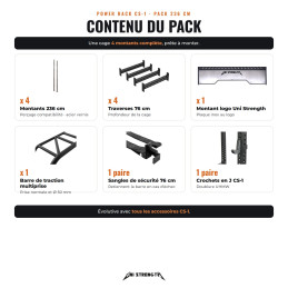 Power Rack CS-1 pack 236 cm