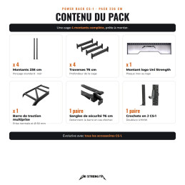Power Rack CS-1 pack 236 cm