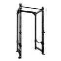 Power Rack CS-1 236 cm schwarz, 4 Pfosten, gerade Klimmzugstange | Komplettset