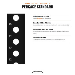Power Rack CS-1 pack 236 cm