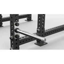 Portadischi olimpici CS-1 30 cm cromati, venduti in coppia