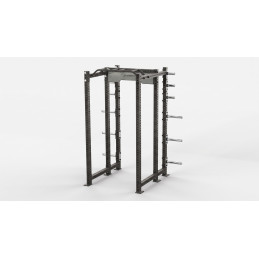 Portadischi olimpici CS-1 30 cm cromati, venduti in coppia