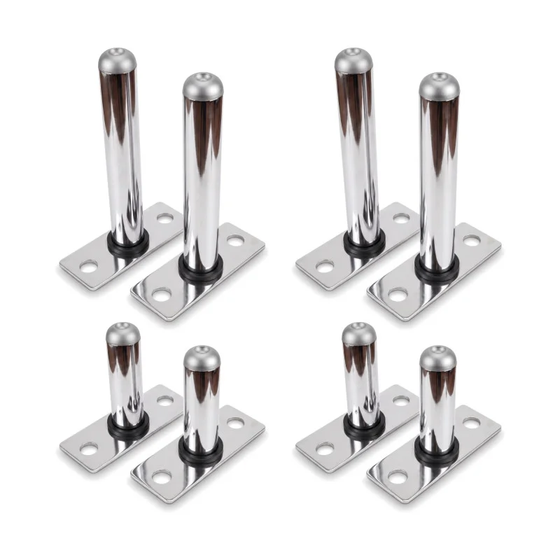 CS-1 weight storage pegs pack, 2 pairs 15 cm and 2 pairs 30 cm, chrome