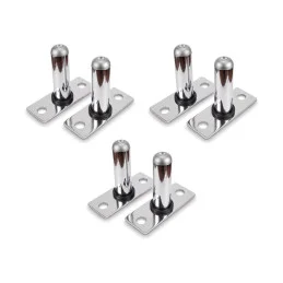 Pack rangements de poids CS-1, 3 paires 15 cm chromées