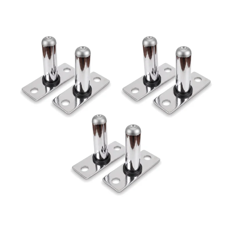 CS-1 weight storage pegs pack, 3 pairs 15 cm, chrome