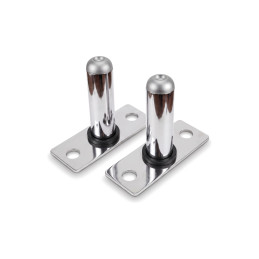Pack soportes de discos CS-1, 3 pares de 15 cm, cromados