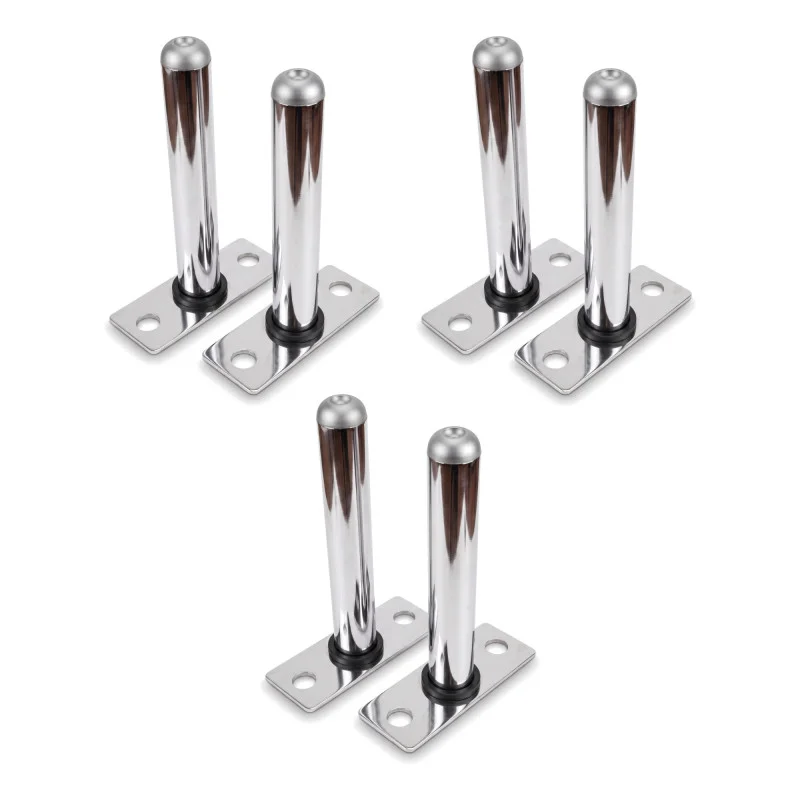 Pack rangements de poids CS-1, 3 paires 30 cm chromées