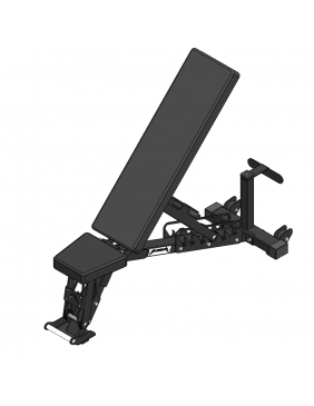 Neigbare Hantelbank - UF-2 Robust und vielseitig