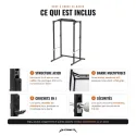 Gabbia per squat e Power Rack - CS-Basic - vista 2
