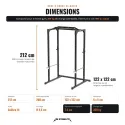 Gabbia per squat e Power Rack - CS-Basic - vista 7
