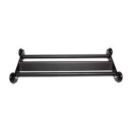 Glute Ham Roller Uni Strength, rullo in acciaio a 4 ruote per femorali e glutei