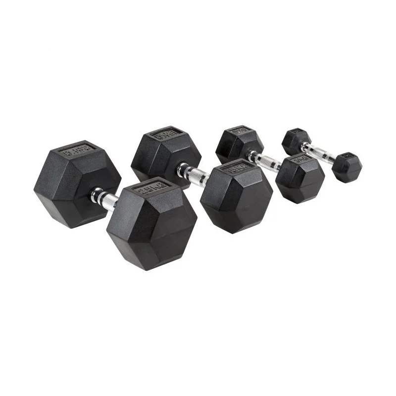 Pack haltères hexagonaux 52,5 à 60 kg