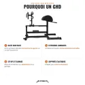 GHD Glute Ham Developer Uni Strength, 13 regolazioni - vista 3