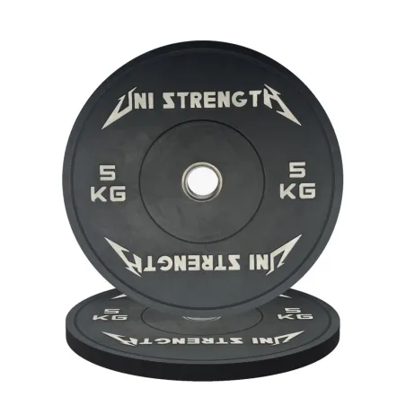 Discos bumper - Juego de 2 pesos bumper de 5 kg a 25 kg