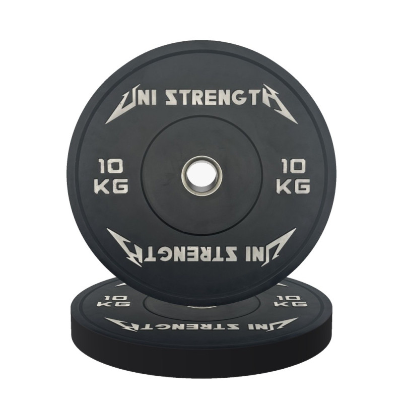 Disco bumper negro 5 kg Uni Strength