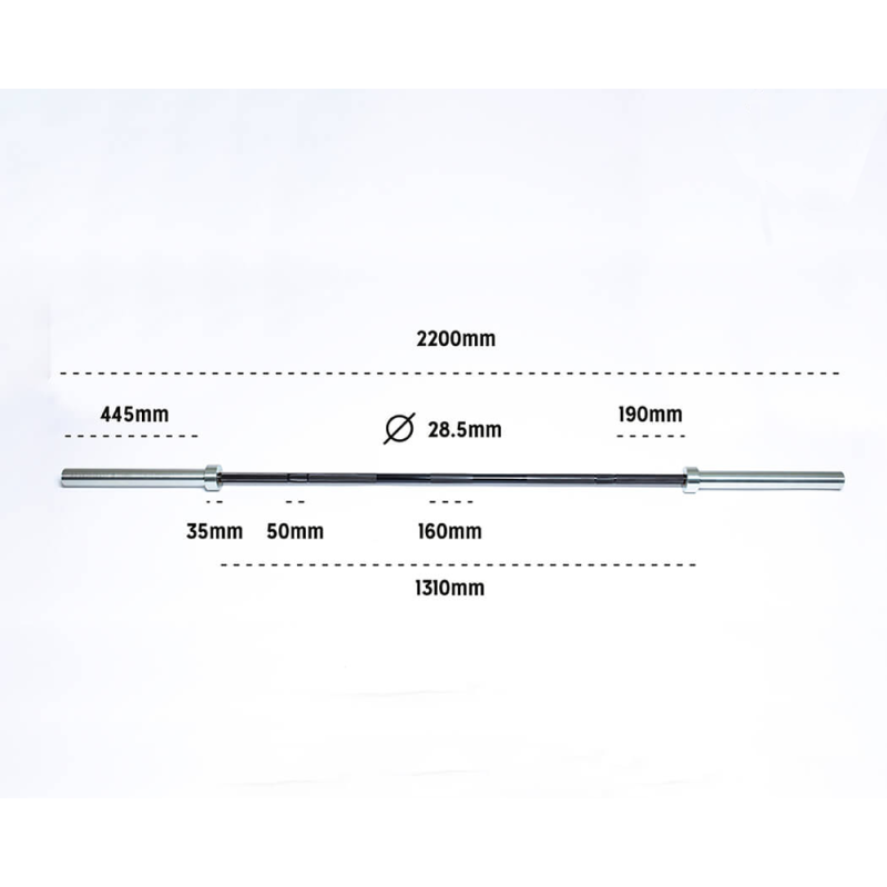 CrossFit-Stange 20 kg – 220 cm
