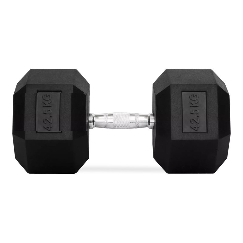 Sechseckige Gummihanteln 2,5-70 kg - Paar
