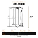 Polea alta/baja CS-Basic para power rack - vista 5
