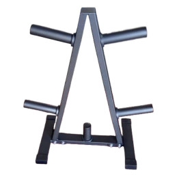 Albero porta dischi olimpici 50 mm Uni Strength, 4 barre da 31 cm e supporto centrale