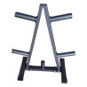 Albero porta dischi olimpici 50 mm Uni Strength, 4 barre da 31 cm e supporto centrale