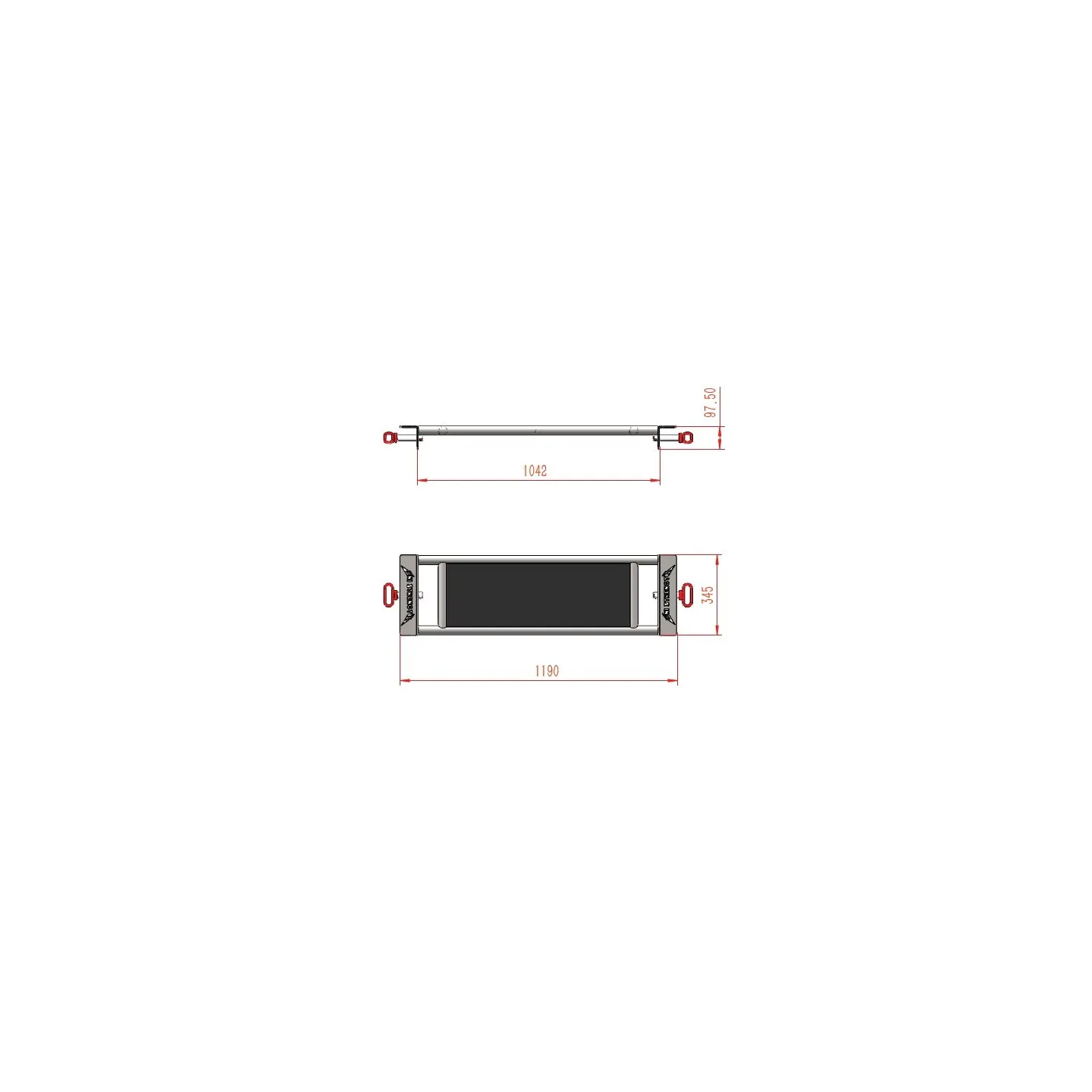 CS-1 asiento utilitario Power Rack - vista 3