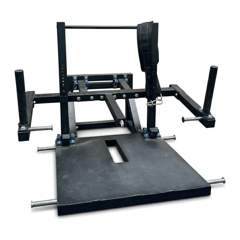 Máquina belt squat UF-Belt Squat Uni Strength con cinturón, carga a la altura de la cadera