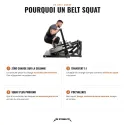 Machine Belt Squat avec Ceinture UF-Belt Squat, Charge 350 kg - vue 3