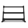 Hantelablage Uni Strength mit 3 Ebenen, geneigte Ablagen, 500 kg