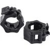 Paire de colliers de serrage 50 mm à levier, ouvert et fermé