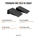 Cuneo per Squat in Acciaio, Squat Wedge 20° per Quadricipiti (coppia) - vista 2