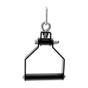 Drehbarer D-Griff für Kabelzug, Pro-Serie