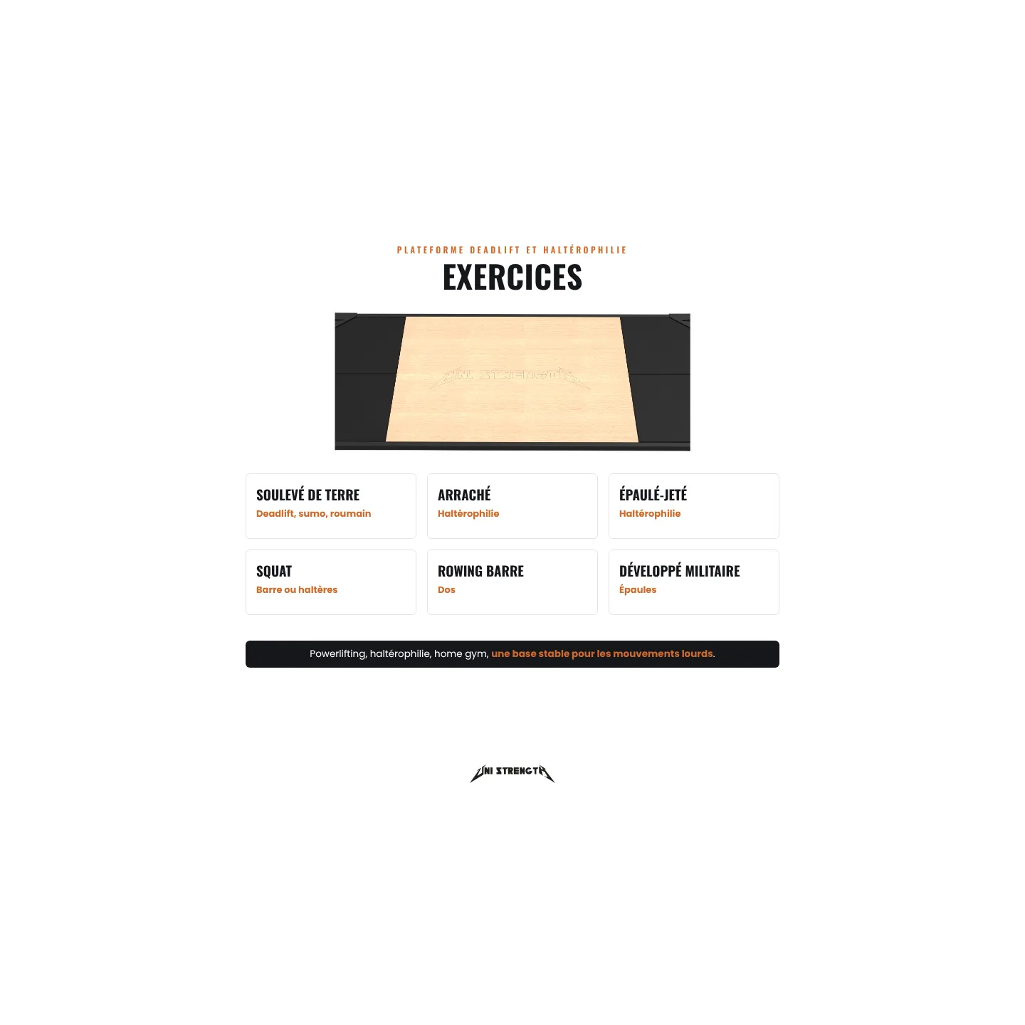 Deadlift Platform, Weightlifting Platform 227 x 106 cm - view 5
