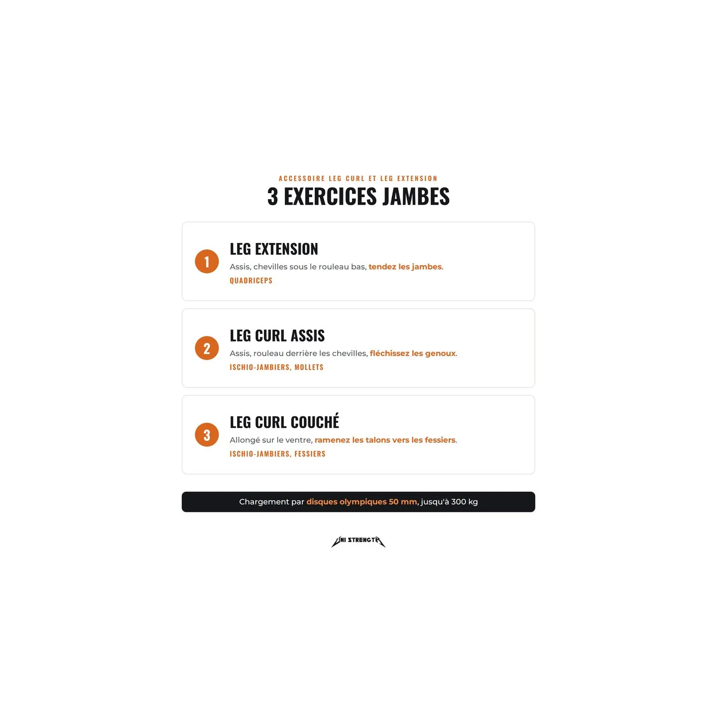 Leg Curl and Leg Extension Attachment for Zero Gap+ Bench, Plate Loaded - view 3