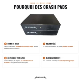 Pourquoi des crash pads de musculation