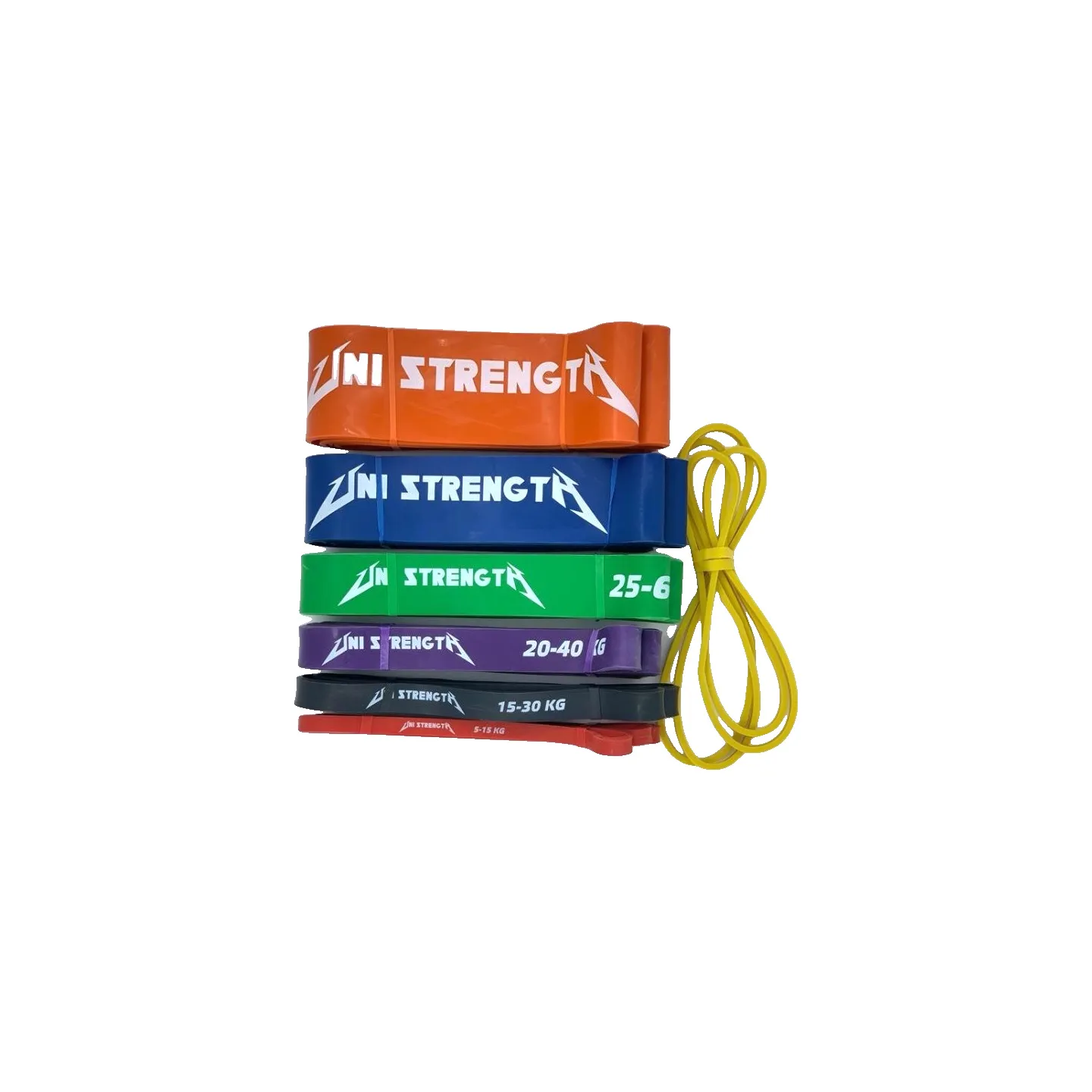 Kit de 7 Bandes élastiques Uni Strength - training band