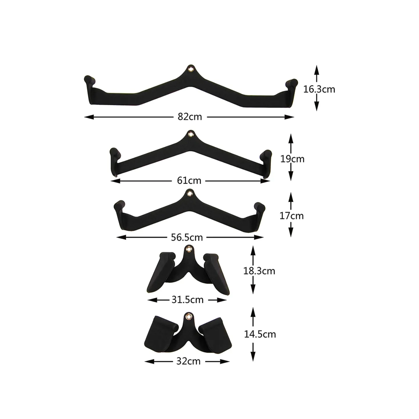Top Grip Ergonomische Zuggriffe, 5er oder 2er Set - Ansicht 10
