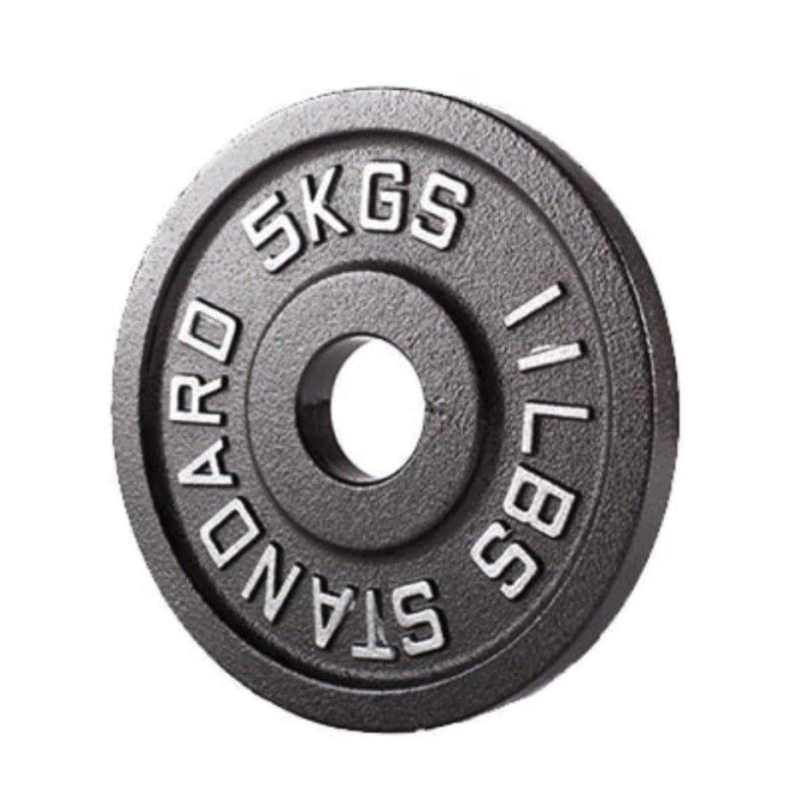 Disco olímpico de hierro fundido - Pesas de musculación 20 kg, 10 kg y más - vista 2