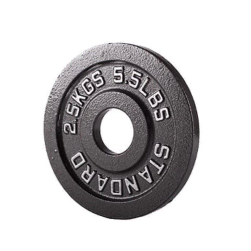 Disco olímpico de hierro fundido - Pesas de musculación 20 kg, 10 kg y más - vista 2