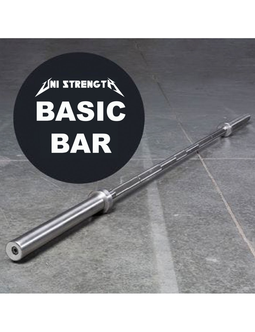 Barra olimpica 50mm - UF Basic Center Knurl