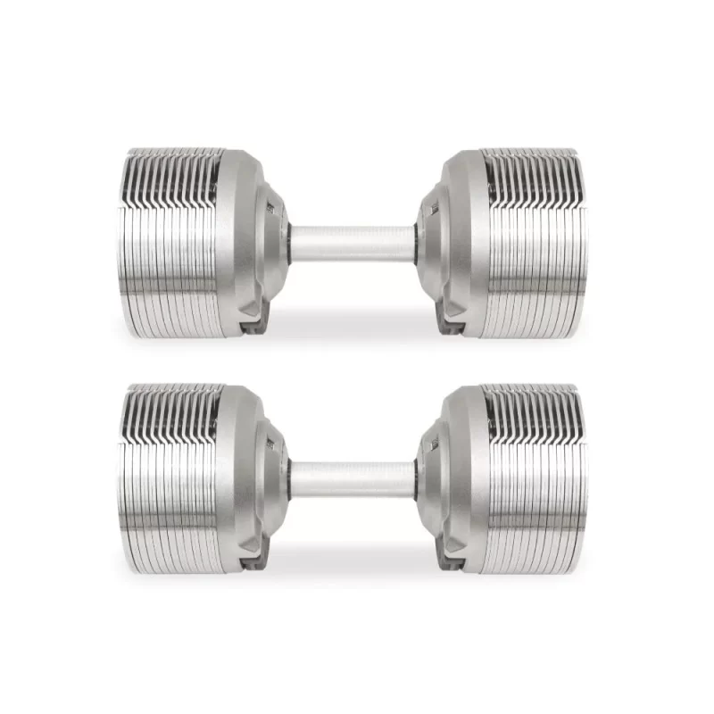 Manubri regolabili 41,5 kg - Coppia - incrementi da 1,5 kg