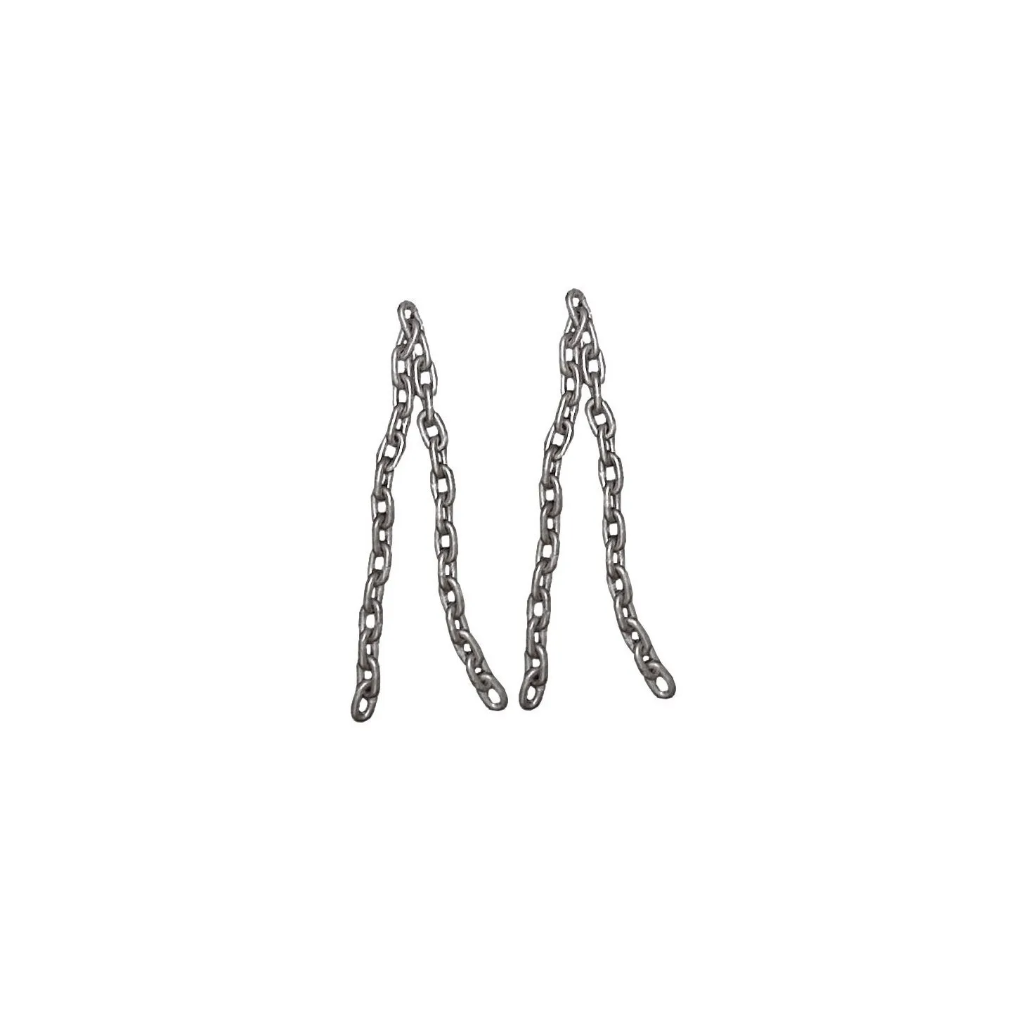 Set Kettenpaare mit Gliedern von 0,5 cm, 1,3 cm und 1,6 cm - 30,4 kg - Ansicht 2