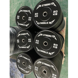 Disques de poids Bumper Plate 20kg (x2)