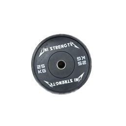 Disco bumper de color 25 kg, vista en ángulo
