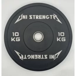 Bumper-Hantelscheibe farbig 25 kg, Schrägansicht