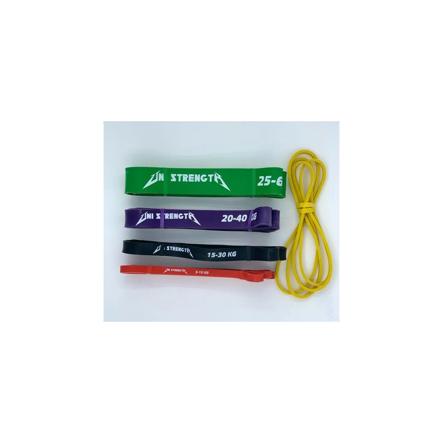 Kit 5 élastique musculation Uni Strength